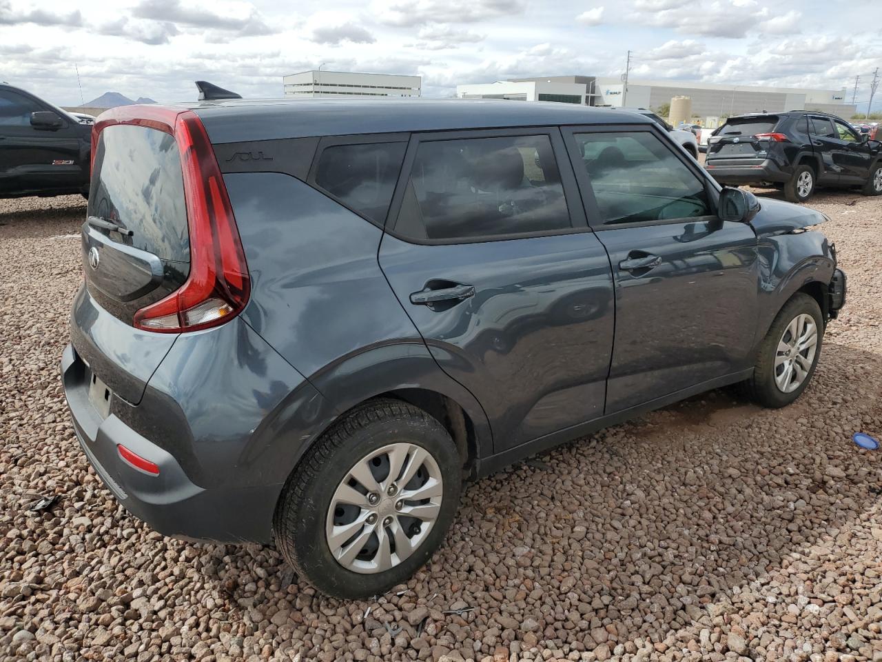 2020 KIA Soul VIN KNDJ23AU5L7107980 Copart auction photo, front end damage thumbnail 3