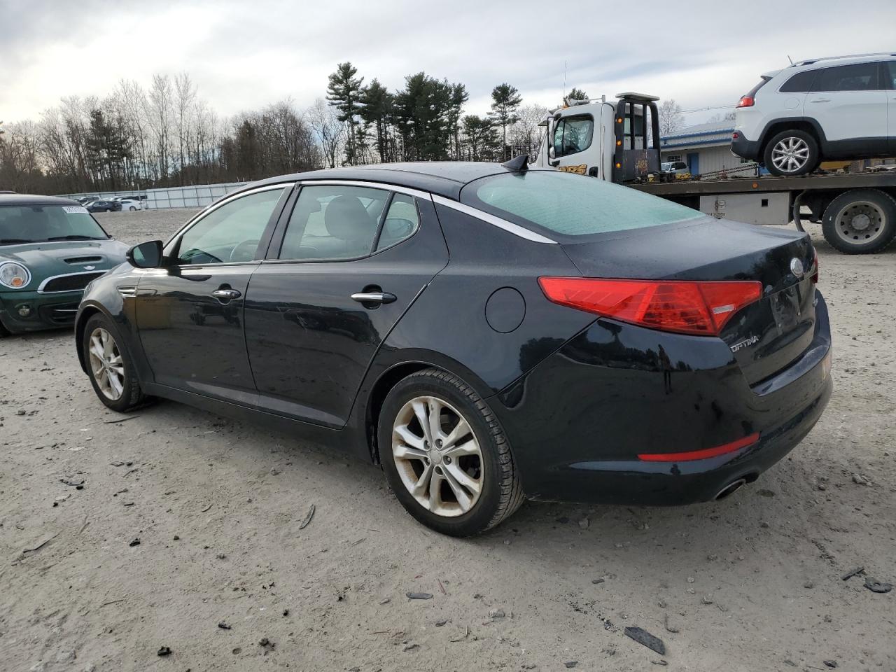 2013 KIA Optima VIN 5XXGN4A77DG217472 Copart auction photo, rear end damage thumbnail 2