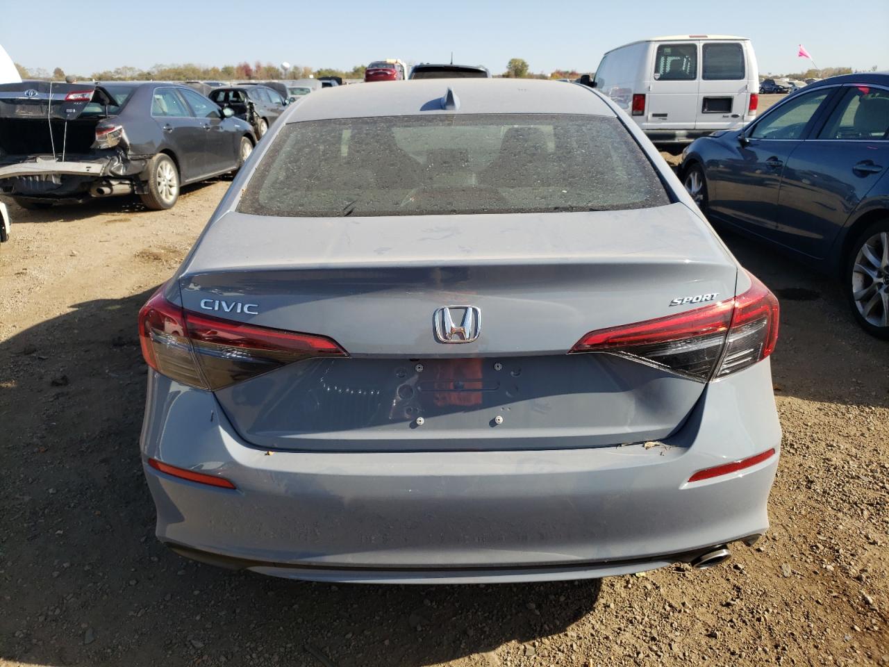 2024 Honda Civic VIN 2HGFE2F56RH512771 Copart auction photo, front end damage thumbnail 6