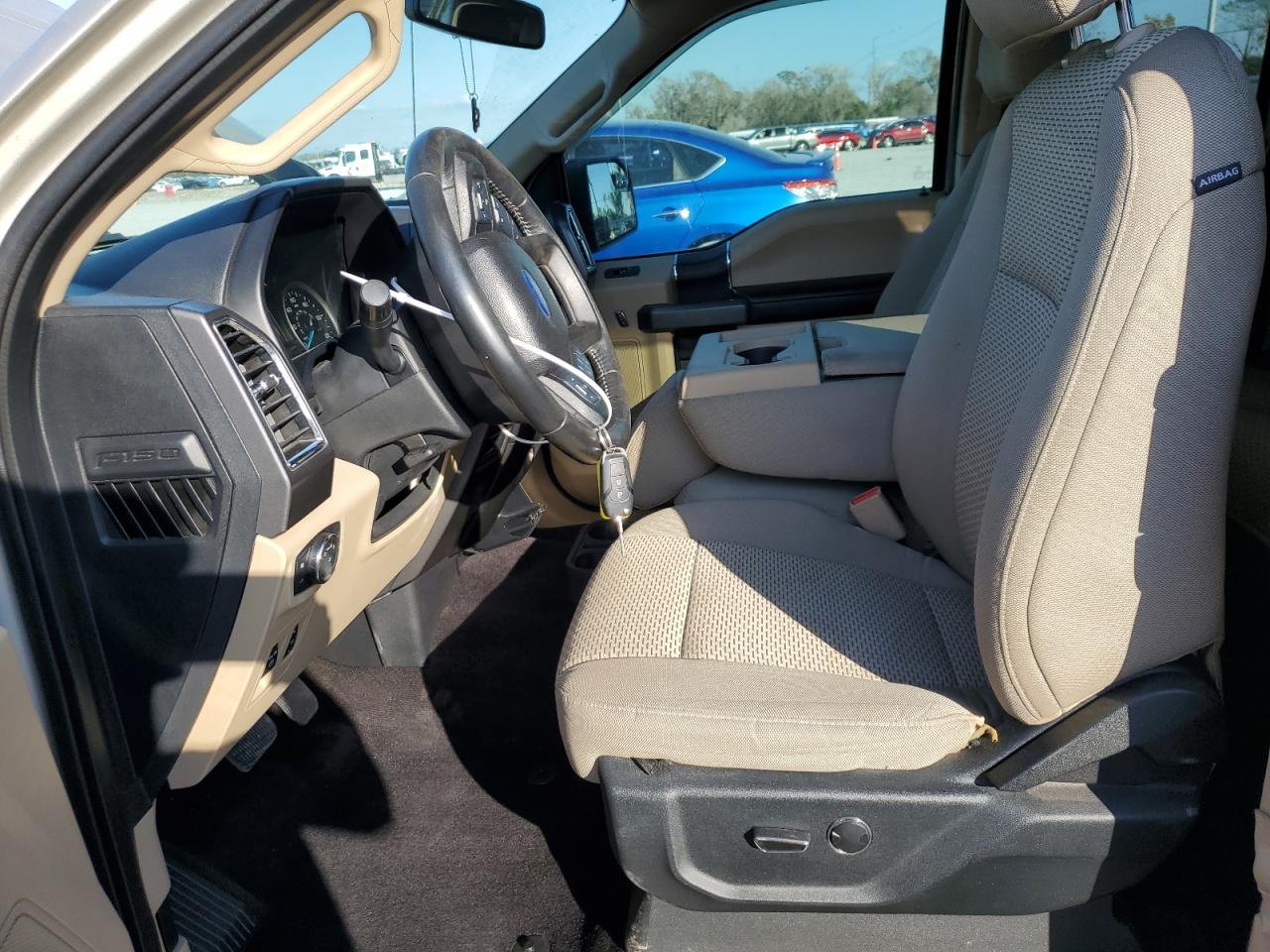 2017 Ford F-150 VIN 1FTEX1CP9HFA07733 Copart auction photo, front end damage thumbnail 7