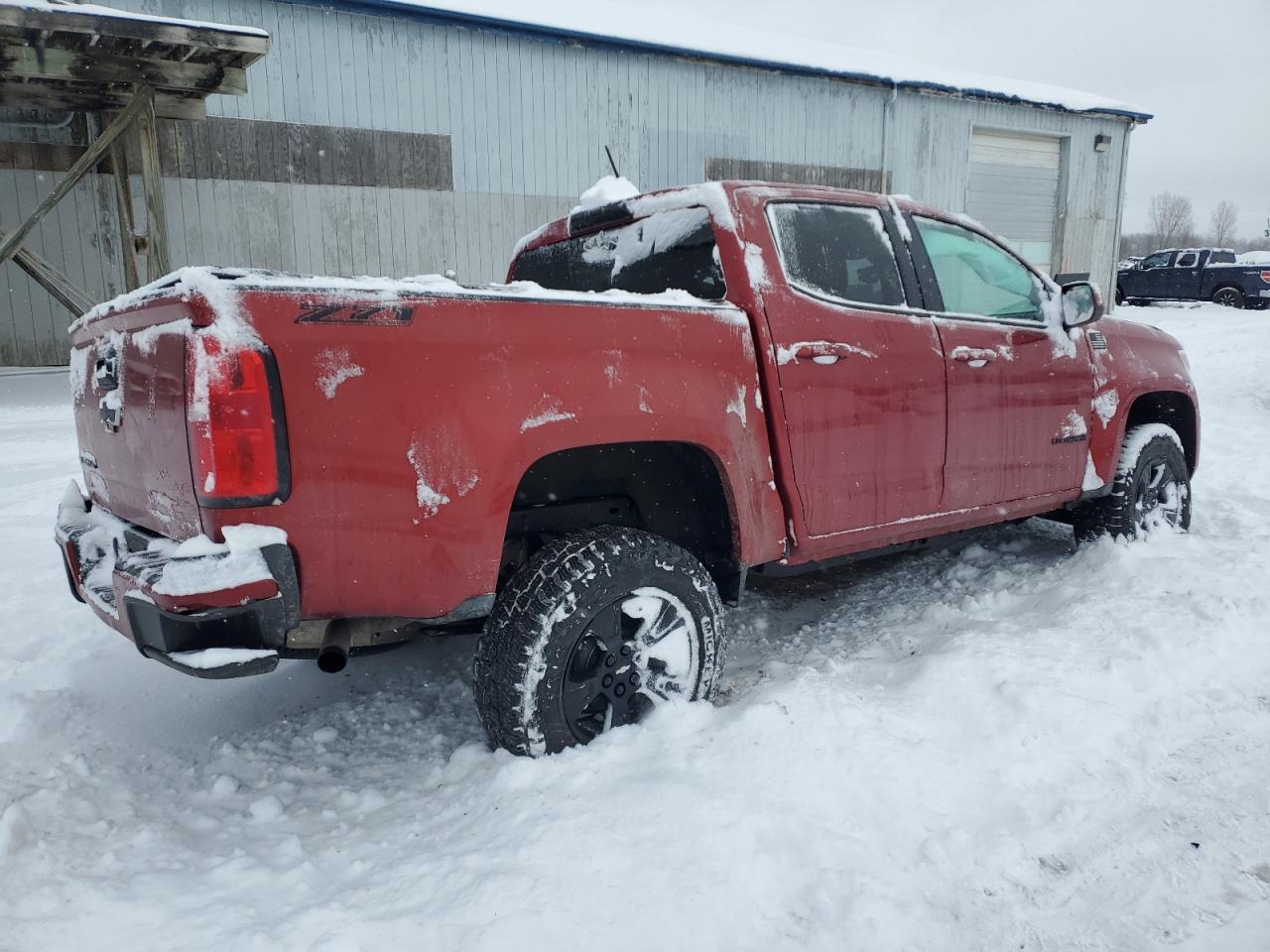 2015 Chevrolet Colorado VIN 1GCGTCE31F1235570 Copart auction photo, front end / side damage thumbnail 3