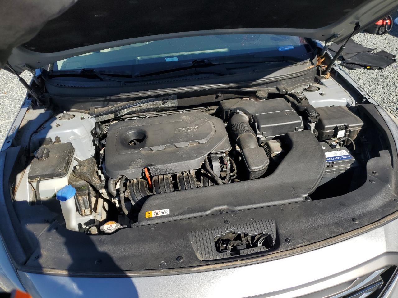 2015 Hyundai Sonata VIN 5NPE34AF0FH052571 Copart auction photo, rear end / undercarriage damage thumbnail 11