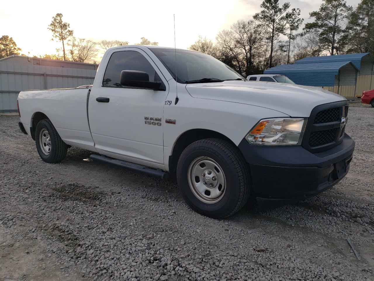 2018 RAM 1500 VIN 3C6JR6DT0JG137705 Copart auction photo, rear end / side damage thumbnail 4