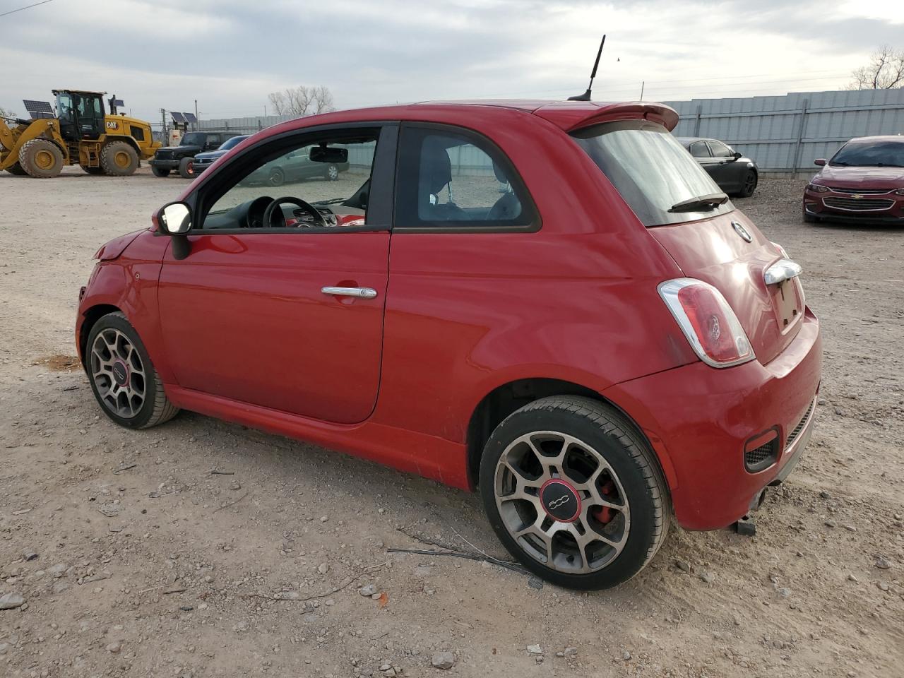 2012 Fiat 500 VIN 3C3CFFBR4CT383558 Copart auction photo, front end / minor dent/scratches damage thumbnail 2