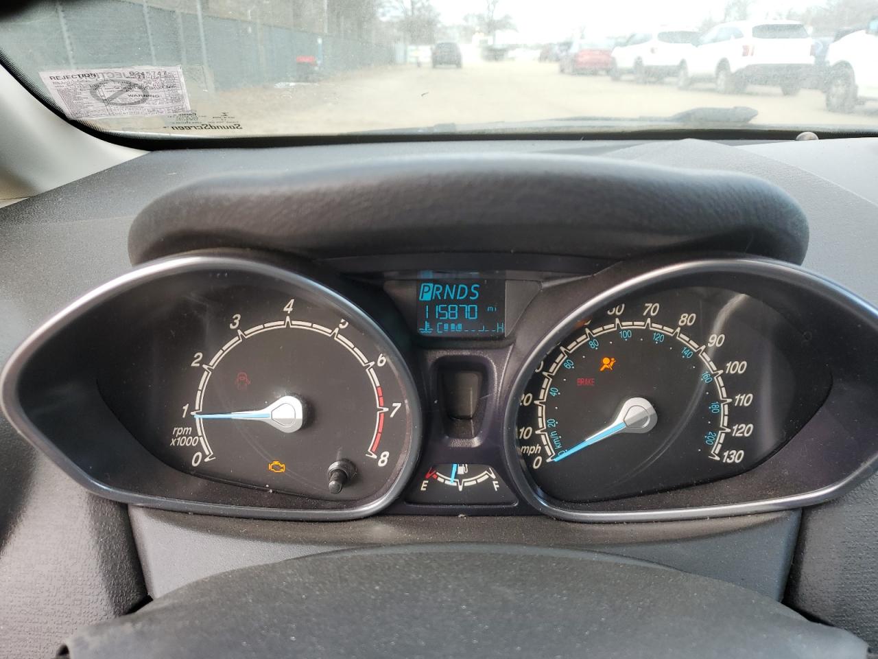2014 Ford Fiesta VIN 3FADP4BJ5EM186106 Copart auction photo, front end / minor dent/scratches damage thumbnail 9