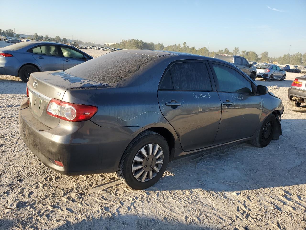 2011 Toyota Corolla VIN 2T1BU4EEXBC622803 Copart auction photo, frame damage / all over damage thumbnail 3