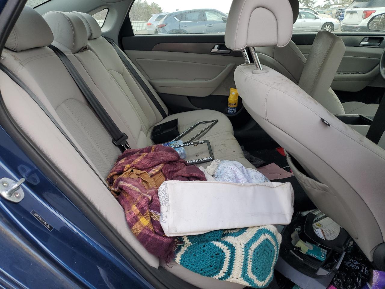 2017 Hyundai Sonata VIN 5NPE34AF4HH445380 Copart auction photo, all over / vandalism damage thumbnail 10