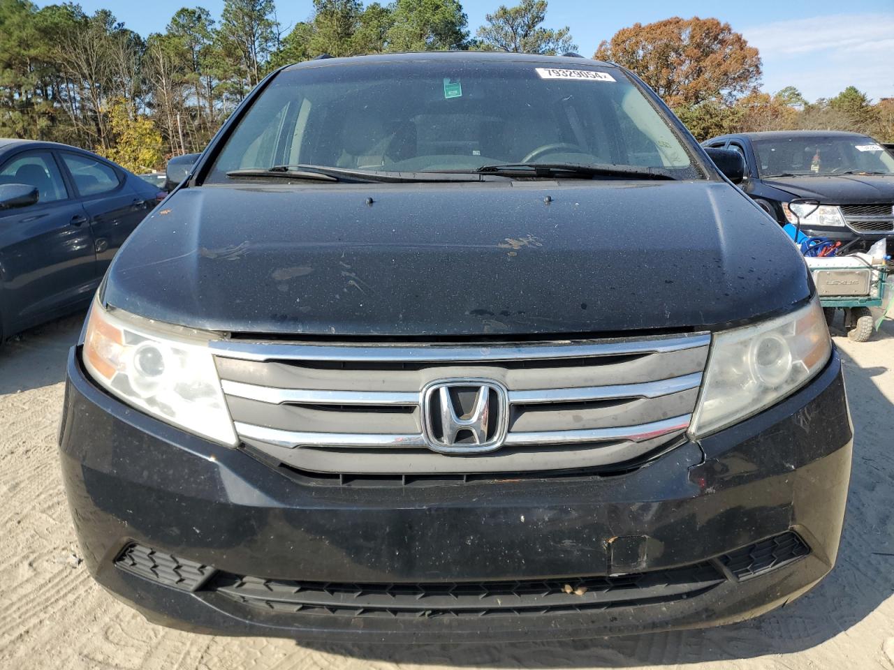 2012 Honda Odyssey VIN 5FNRL5H63CB076290 Copart auction photo, all over damage thumbnail 5