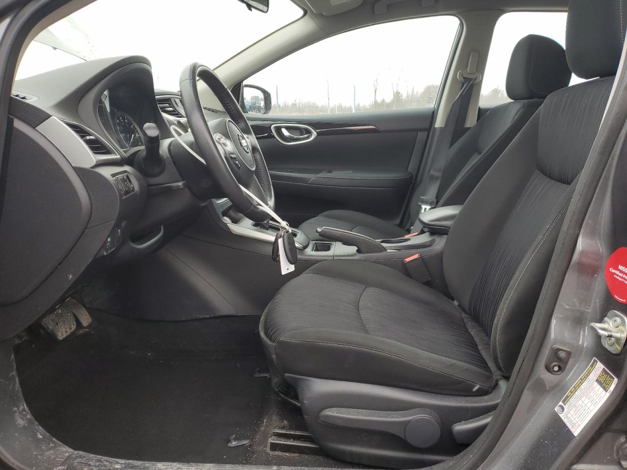 2019 Nissan Sentra VIN 3N1AB7AP7KY272124 Copart auction photo, front end damage thumbnail 7