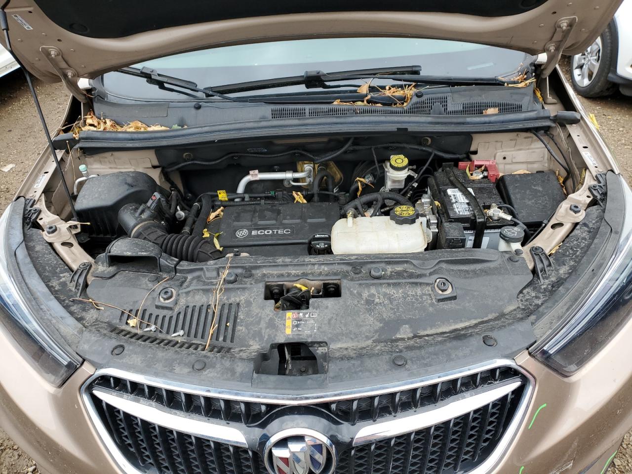 2019 Buick Encore VIN KL4CJASB2KB729925 Copart auction photo, side / front end damage thumbnail 11