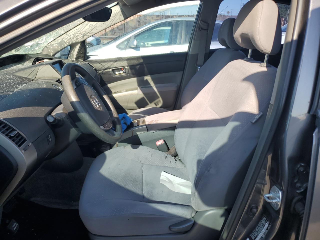 2008 Toyota Prius VIN JTDKB20U283348099 Copart auction photo, front end / all over damage thumbnail 7