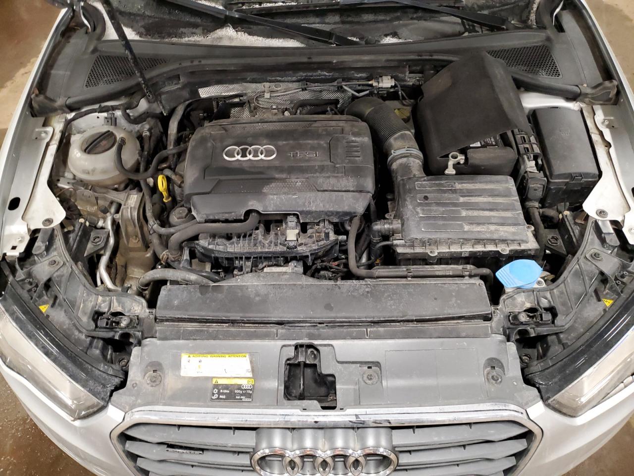 2015 Audi A3 VIN WAUEFGFFXF1007918 Copart auction photo, front end damage thumbnail 11
