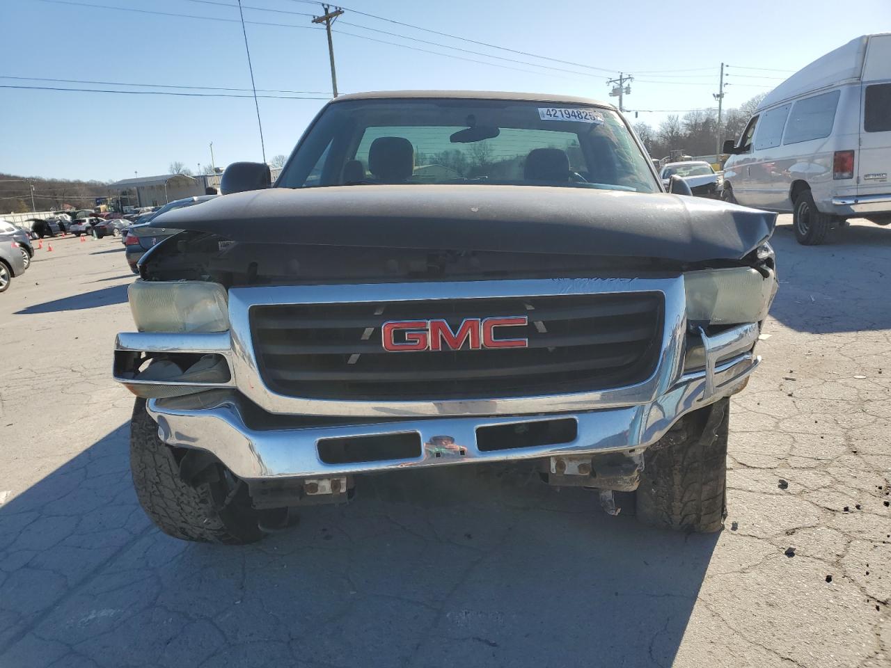 2004 GMC Sierra VIN 1GTEC14V94Z114220 Copart auction photo, all over damage thumbnail 5