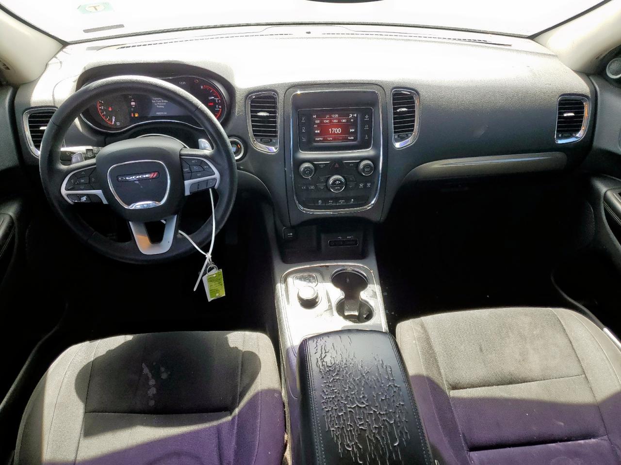 2017 Dodge Durango VIN 1C4RDHAG6HC643467 Copart auction photo, side / front end damage thumbnail 8