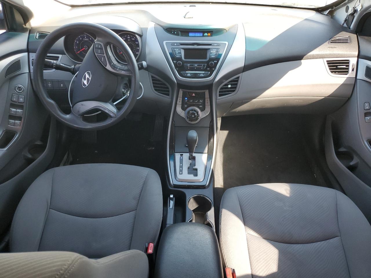 2013 Hyundai Elantra VIN KMHDH4AE9DU795846 Copart auction photo, front end damage thumbnail 8