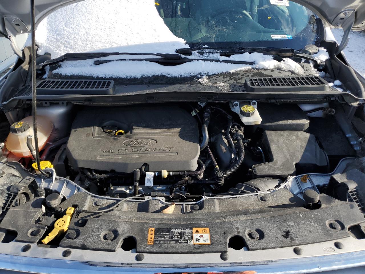 2018 Ford Escape VIN 1FMCU0GD1JUA52673 Copart auction photo, side / rear end damage thumbnail 13