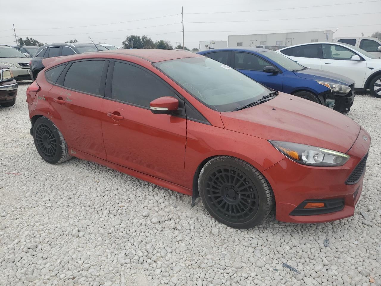 2018 Ford Focus VIN 1FADP3L93JL247348 Copart auction photo, rear end damage thumbnail 4
