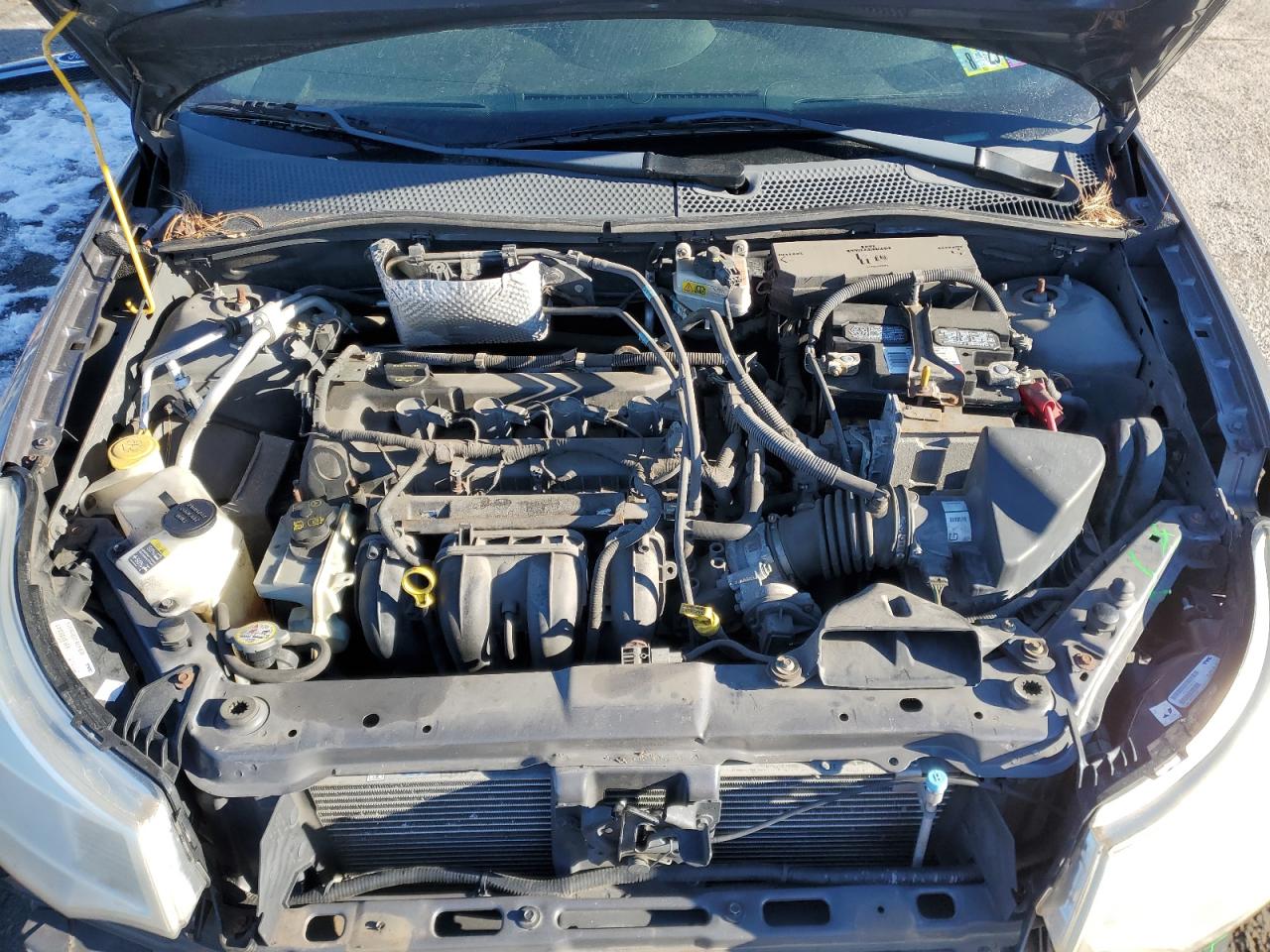 2011 Ford Focus VIN 1FAHP3HN5BW158145 Copart auction photo, front end / rear end damage thumbnail 11