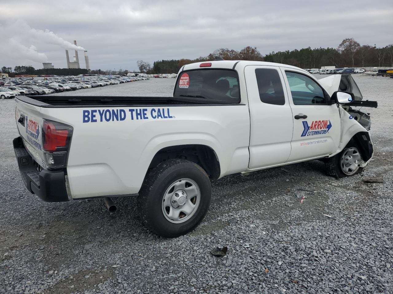2019 Toyota Tacoma VIN 5TFRX5GN3KX153922 Copart auction photo, front end / minor dent/scratches damage thumbnail 3