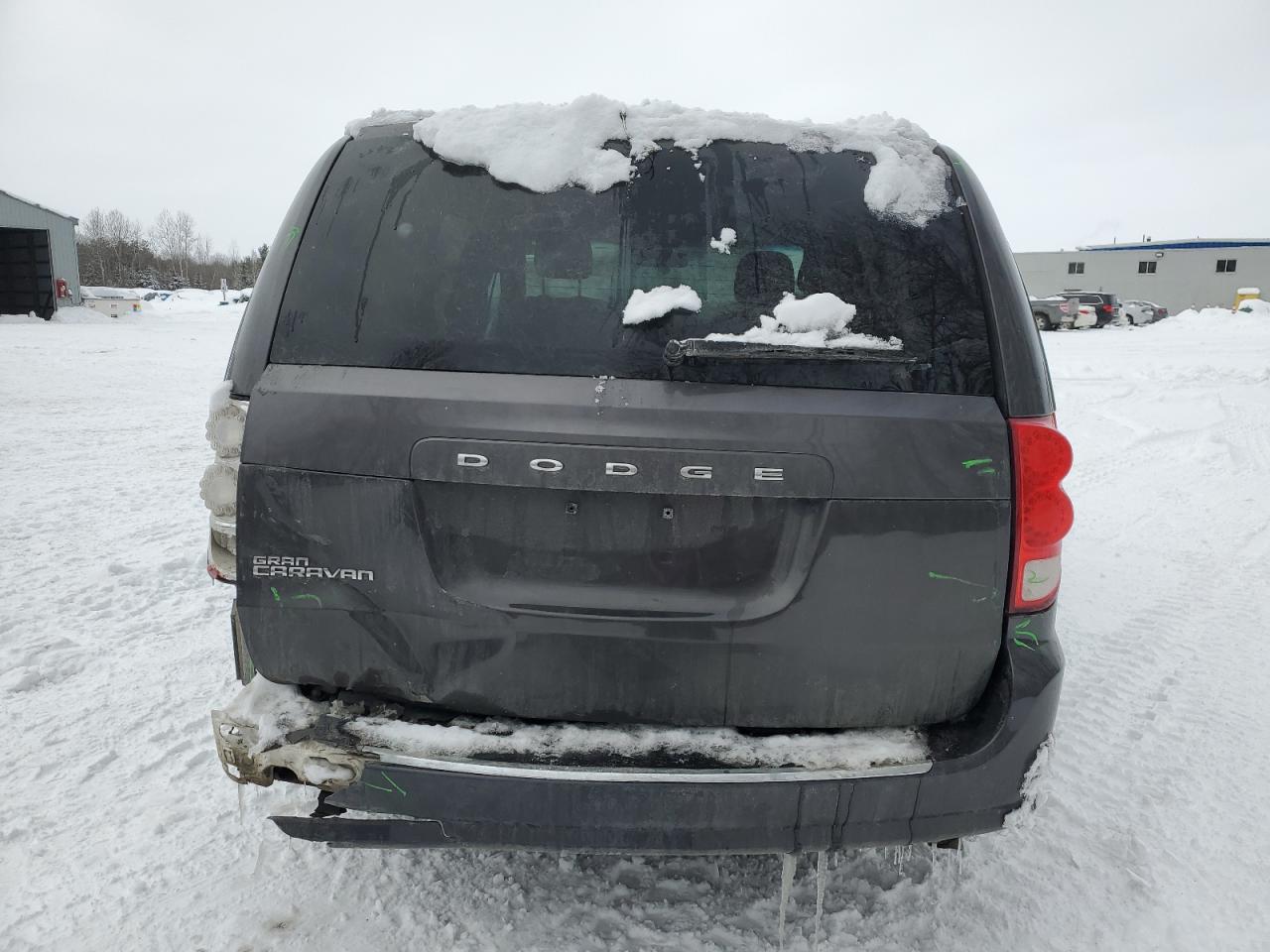 2018 Dodge Caravan VIN 2C4RDGBG5JR210499 Copart auction photo, rear end damage thumbnail 6