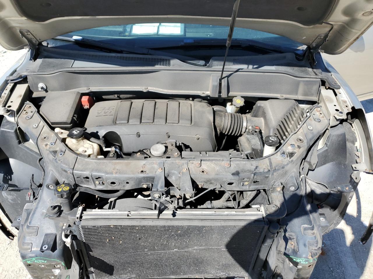 2013 Buick Enclave VIN 5GAKVDKD5DJ206207 Copart auction photo, front end damage thumbnail 12