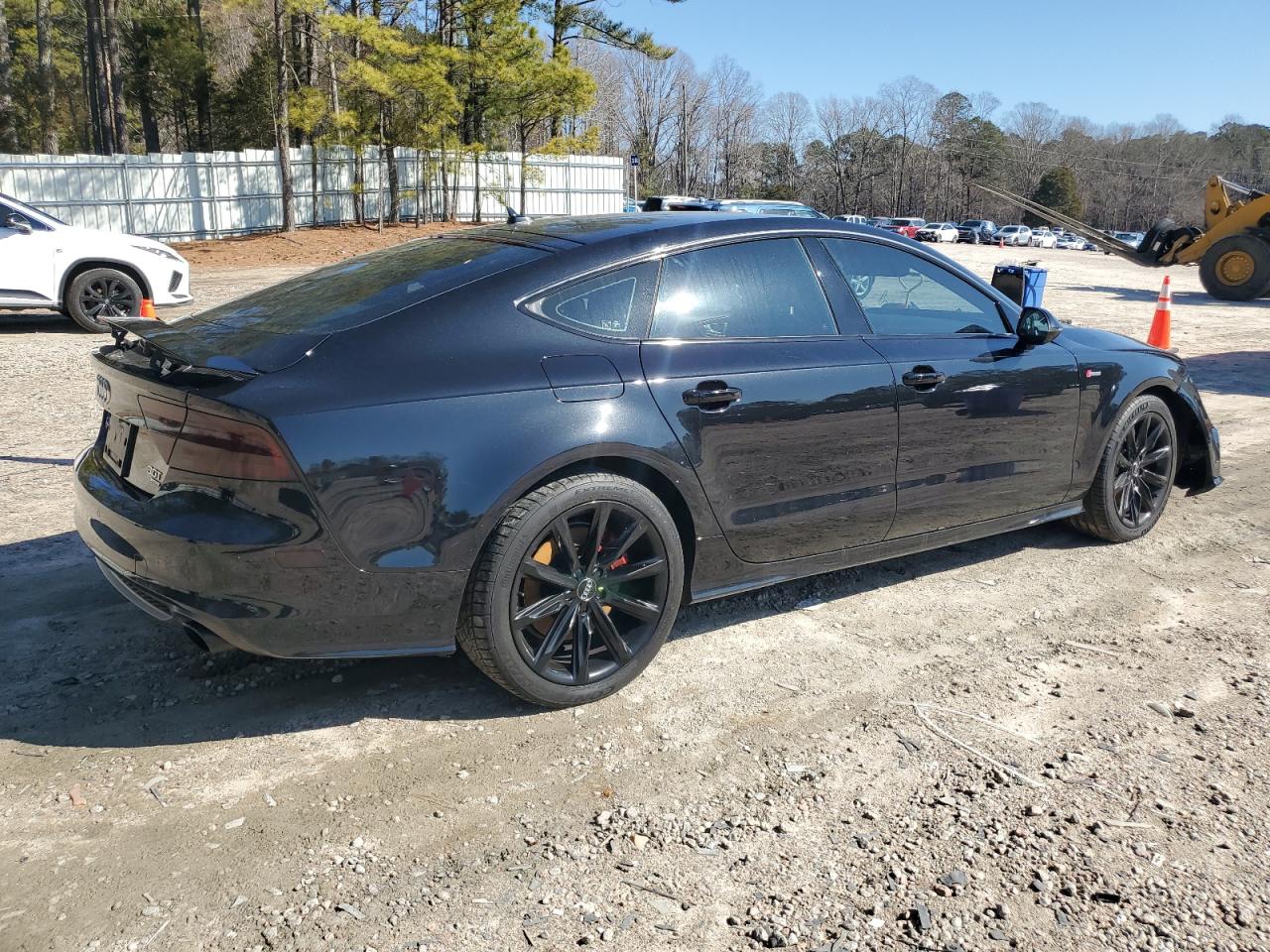 2014 Audi A7 VIN WAU2GBFC4EN113345 Copart auction photo, front end damage thumbnail 3