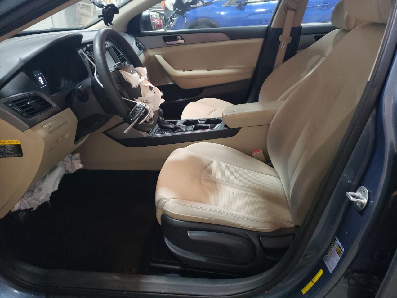 2016 Hyundai Sonata VIN 5NPE24AF5GH309079 Copart auction photo, front end damage thumbnail 7