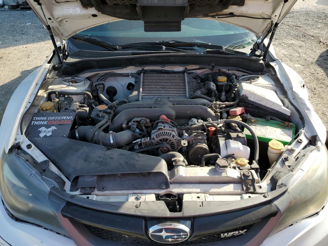 2013 Subaru WRX VIN JF1GV7F67DG019569 Copart auction photo, front end / side damage thumbnail 11
