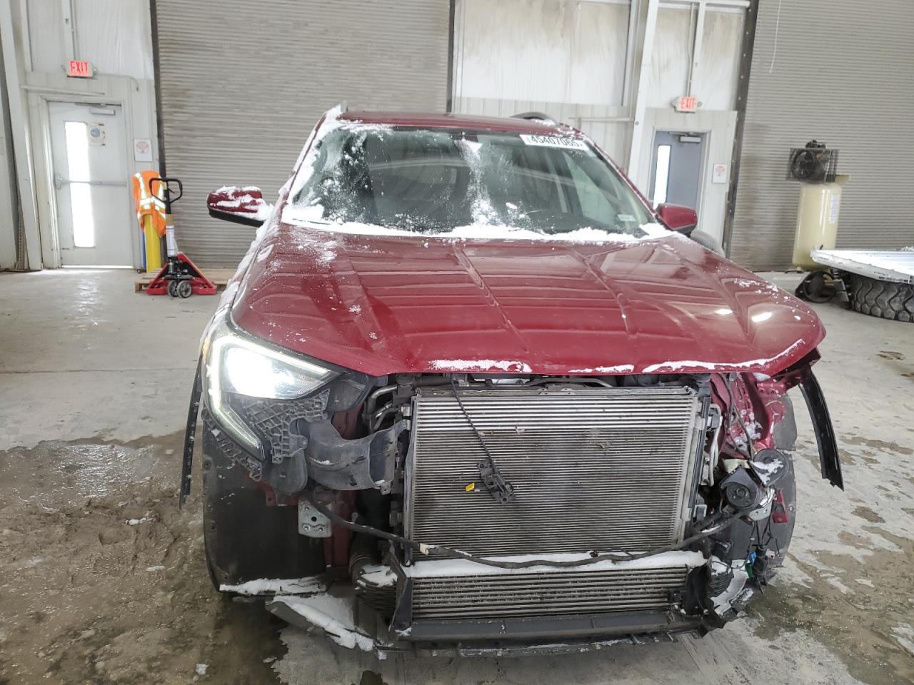 2019 GMC Terrain VIN 3GKALPEV6KL146809 Copart auction photo, rear end / front end damage thumbnail 5