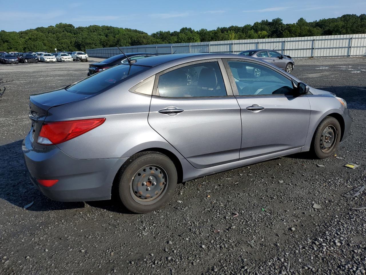 2017 Hyundai Accent VIN KMHCT4AE5HU199472 Copart auction photo, water/flood / minor dent/scratches damage thumbnail 3