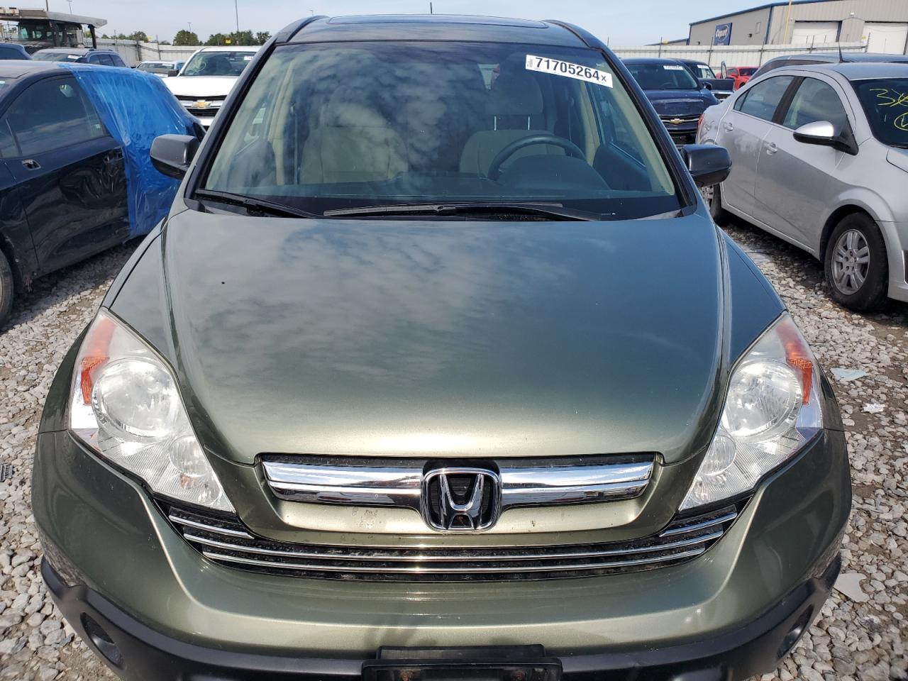 2009 Honda CR-V VIN 5J6RE48579L050027 Copart auction photo, rear end damage thumbnail 5