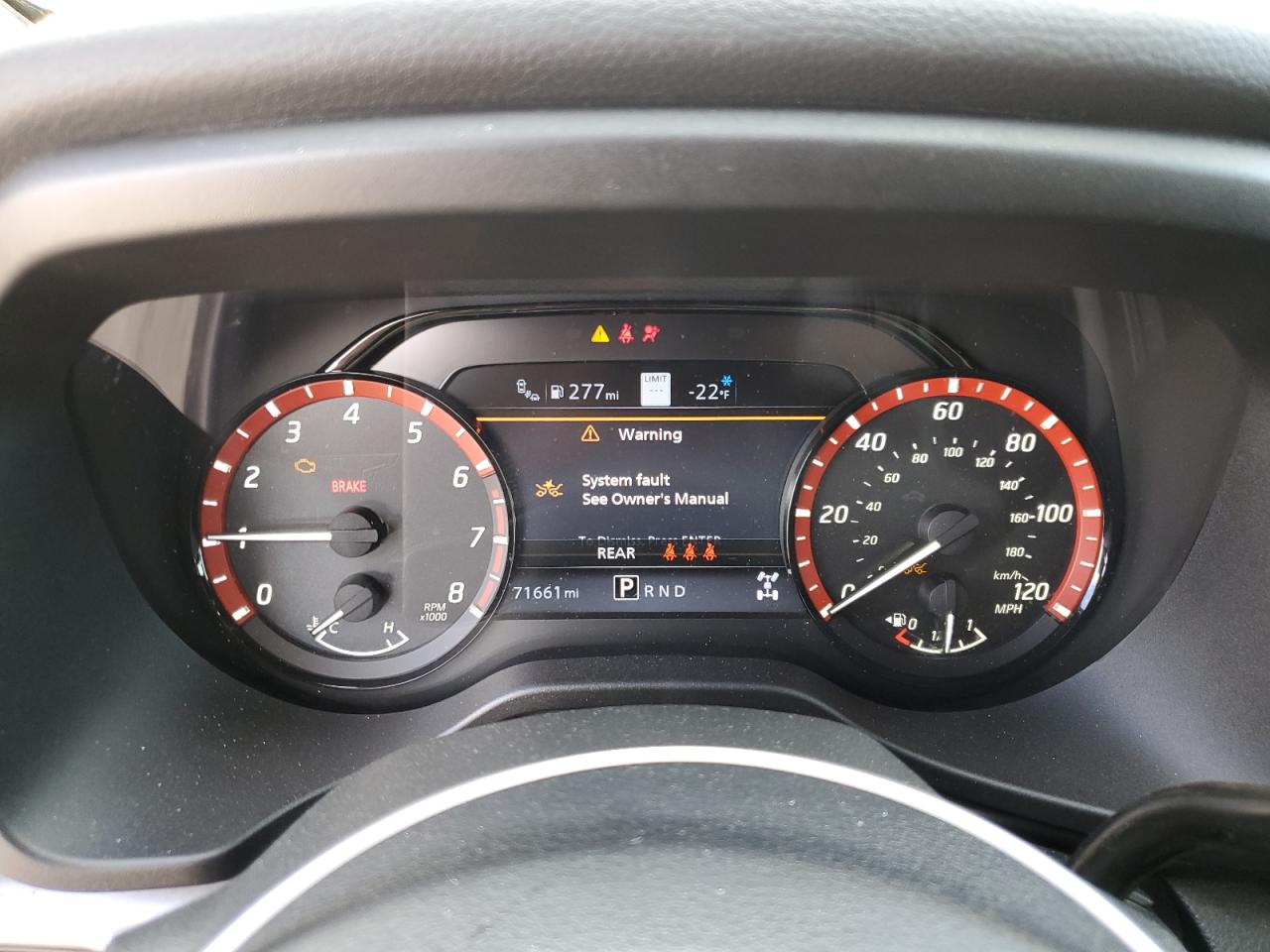 2021 Nissan Titan VIN 1N6AA1EDXMN536964 Copart auction photo, front end damage thumbnail 9