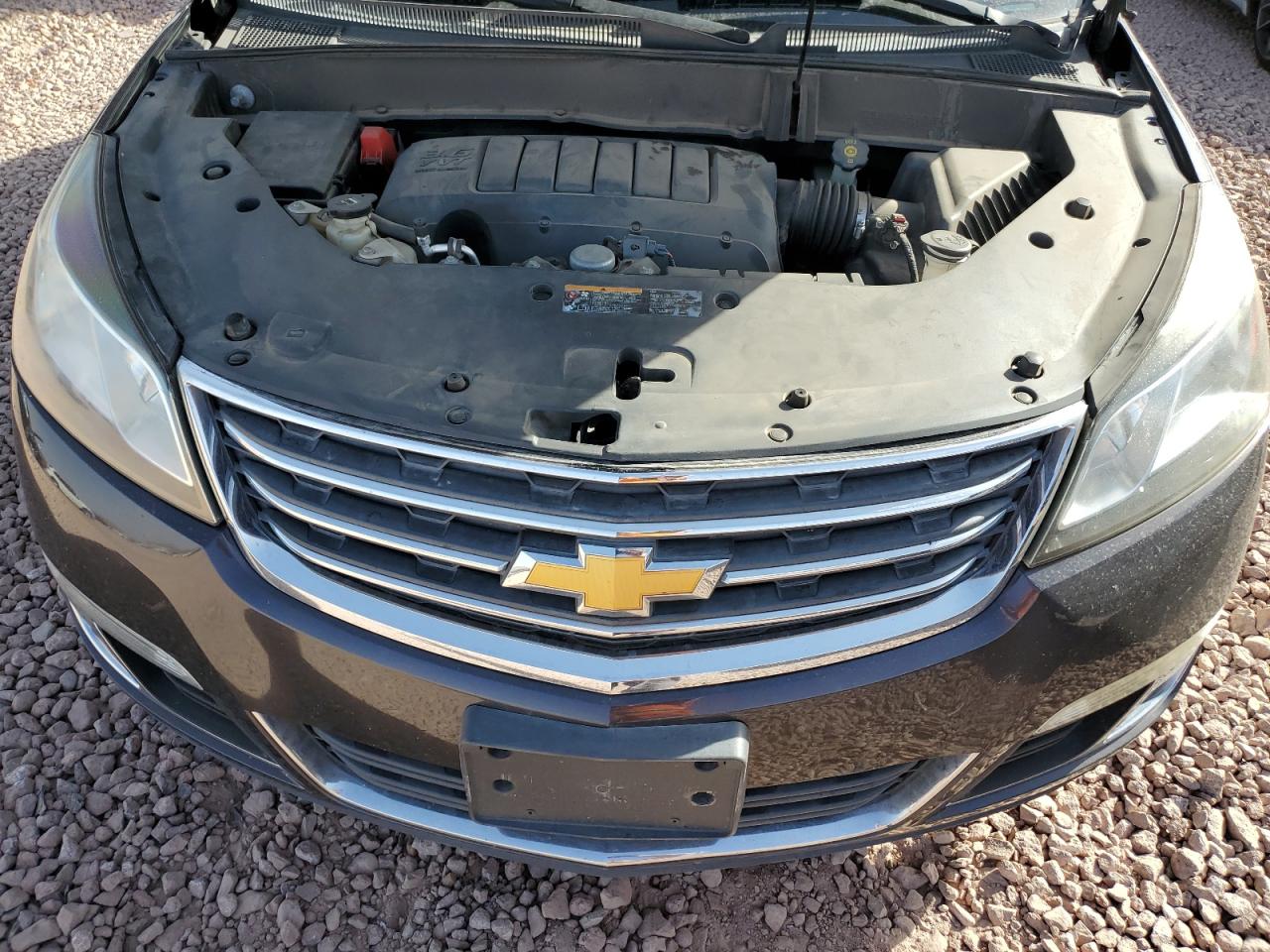 2015 Chevrolet Traverse VIN 1GNKRGKD6FJ289595 Copart auction photo, rear end damage thumbnail 13
