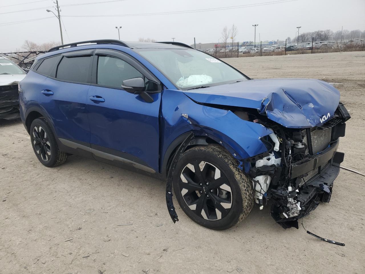 2023 KIA Sportage VIN 5XYK6CAF6PG001816 Copart auction photo, front end / mechanical damage thumbnail 4