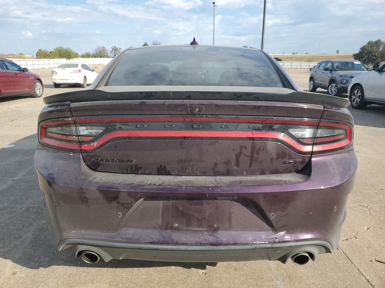2021 Dodge Charger VIN 2C3CDXHG4MH600912 Copart auction photo, front end / side damage thumbnail 6