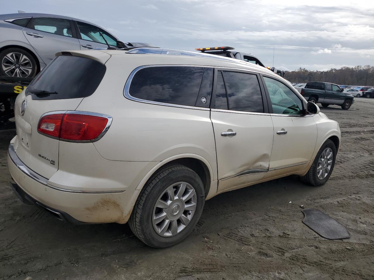 2015 Buick Enclave VIN 5GAKVCKD0FJ204488 Copart auction photo, water/flood damage thumbnail 3