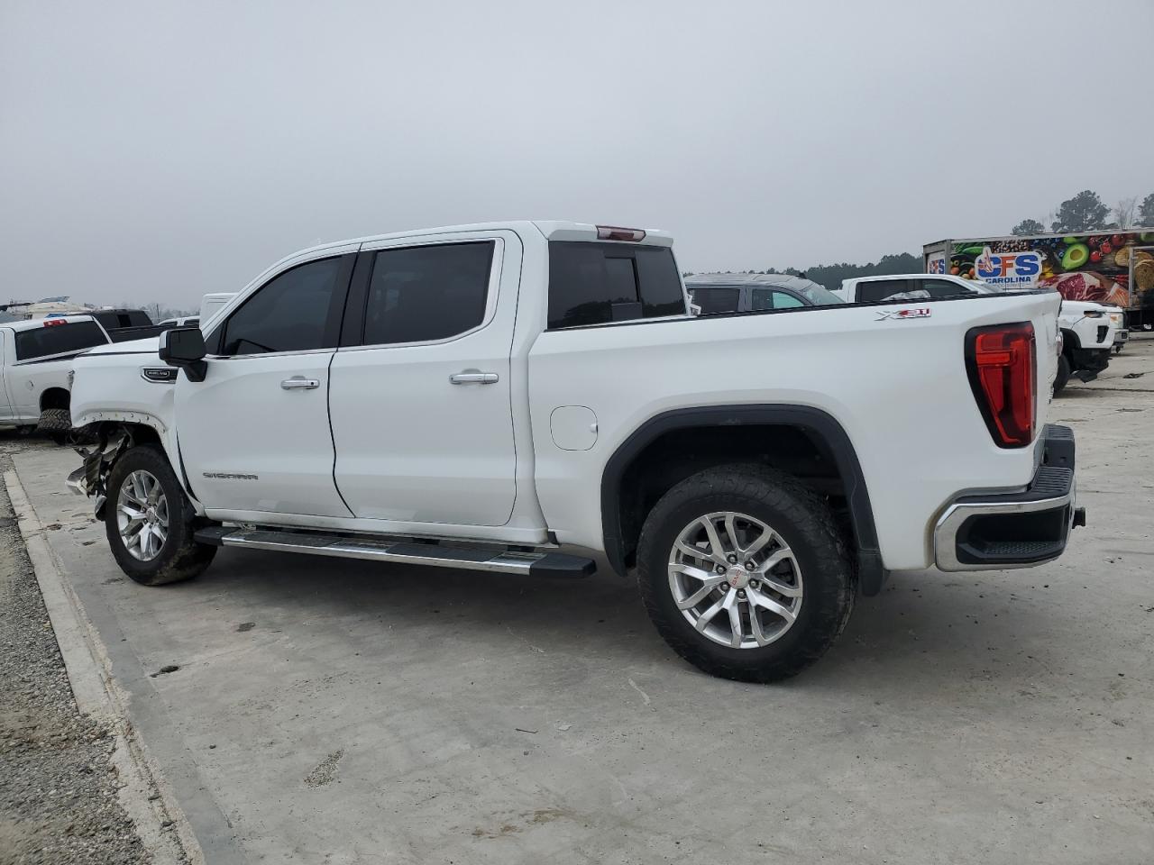2022 GMC Sierra VIN 3GTU9DED8NG157157 Copart auction photo, front end damage thumbnail 2