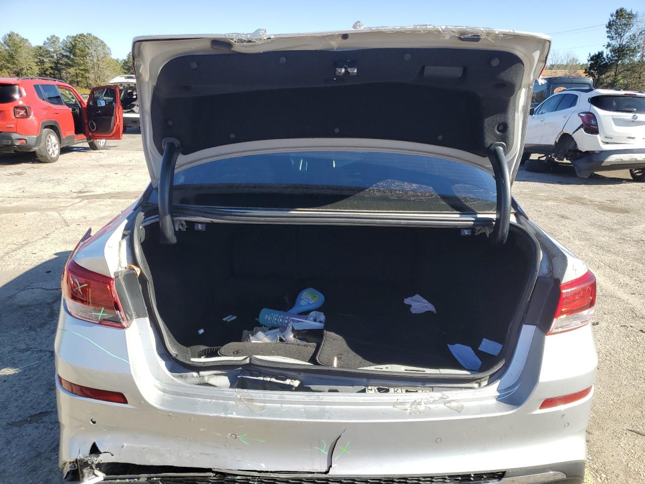 2020 KIA Optima VIN 5XXGT4L33LG423063 Copart auction photo, rear end damage thumbnail 6