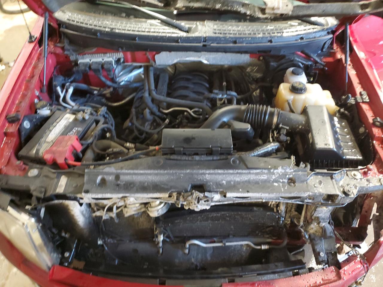 2013 Ford F-150 VIN 1FTFW1EF0DKE17821 Copart auction photo, front end / undercarriage damage thumbnail 11