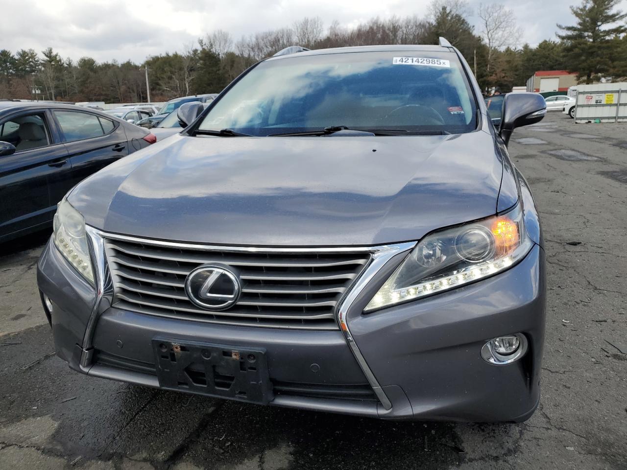 2015 Lexus RX VIN 2T2BK1BA1FC295151 Copart auction photo, front end / minor dent/scratches damage thumbnail 5