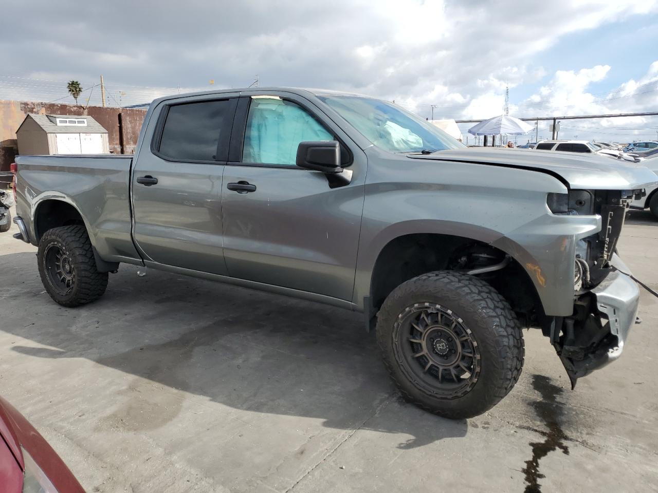 2019 Chevrolet Silverado VIN 1GCPWBEH3KZ417151 Copart auction photo, front end damage thumbnail 4