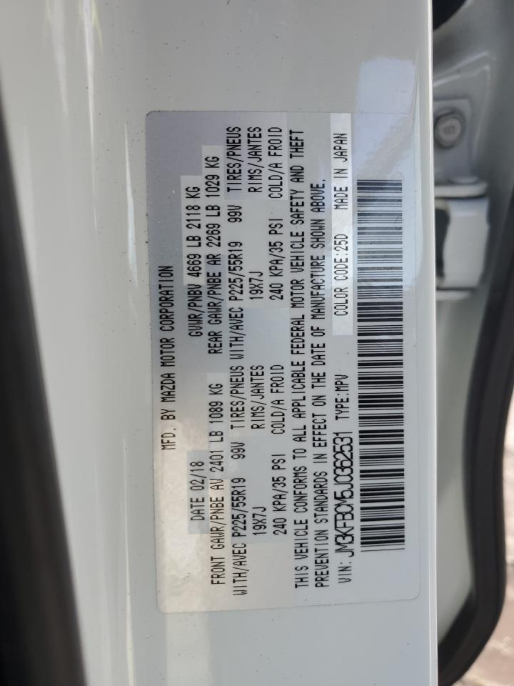 2018 Mazda CX-5 VIN JM3KFBCM5J0362531 Copart auction photo, front end / minor dent/scratches damage thumbnail 13