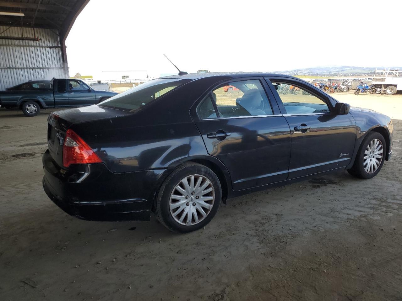 2010 Ford Fusion VIN 3FADP0L37AR354561 Copart auction photo, front end / side damage thumbnail 3