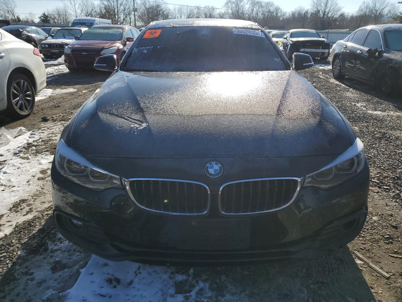 2019 BMW 4er VIN WBA4J3C53KBL10560 Copart auction photo, rear end damage thumbnail 5