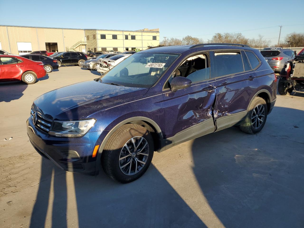 2021 Volkswagen Tiguan VIN 3VV1B7AX7MM109451