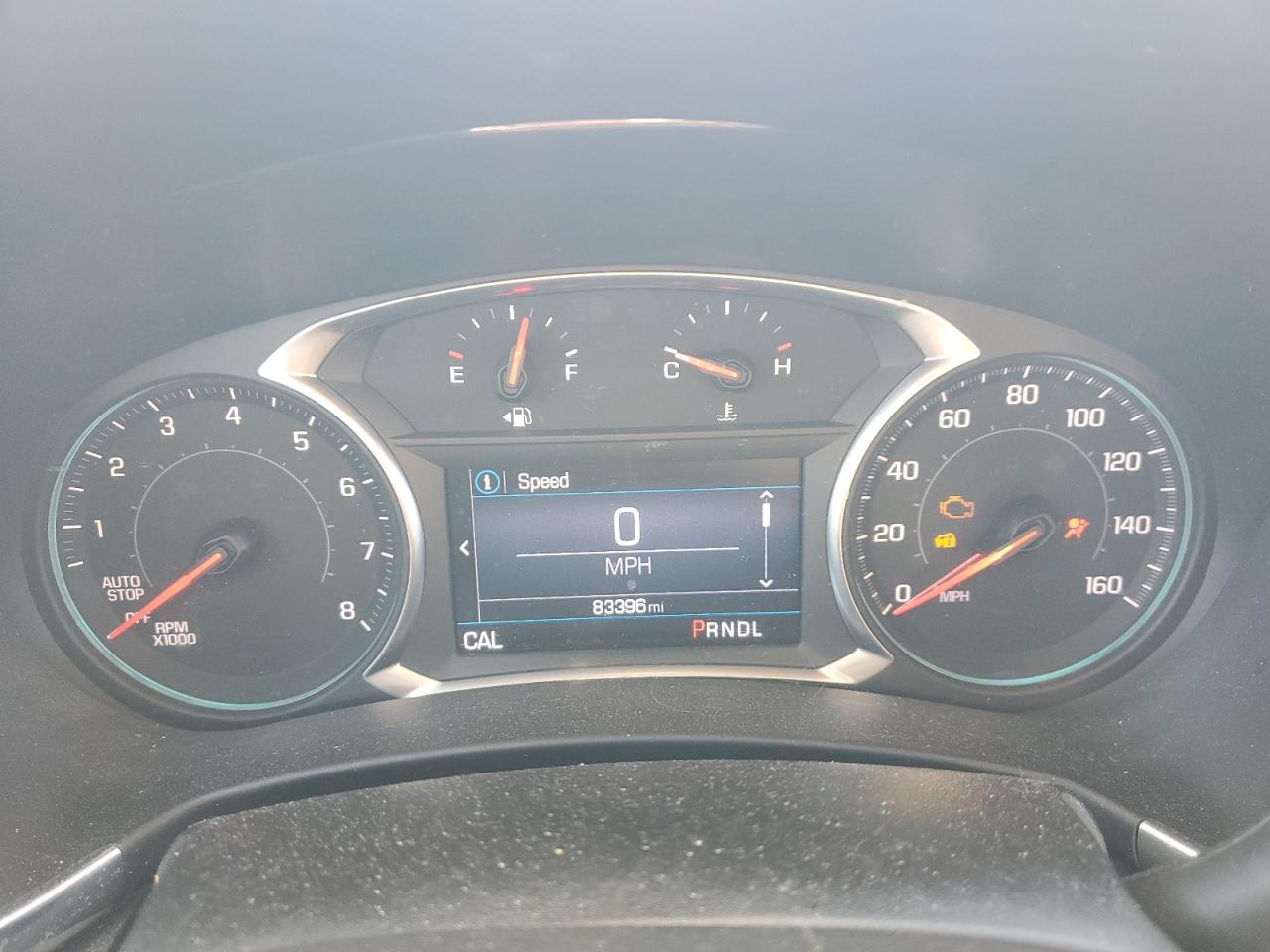 2020 Chevrolet Equinox VIN 2GNAXUEV8L6180892 Copart auction photo, front end damage thumbnail 9