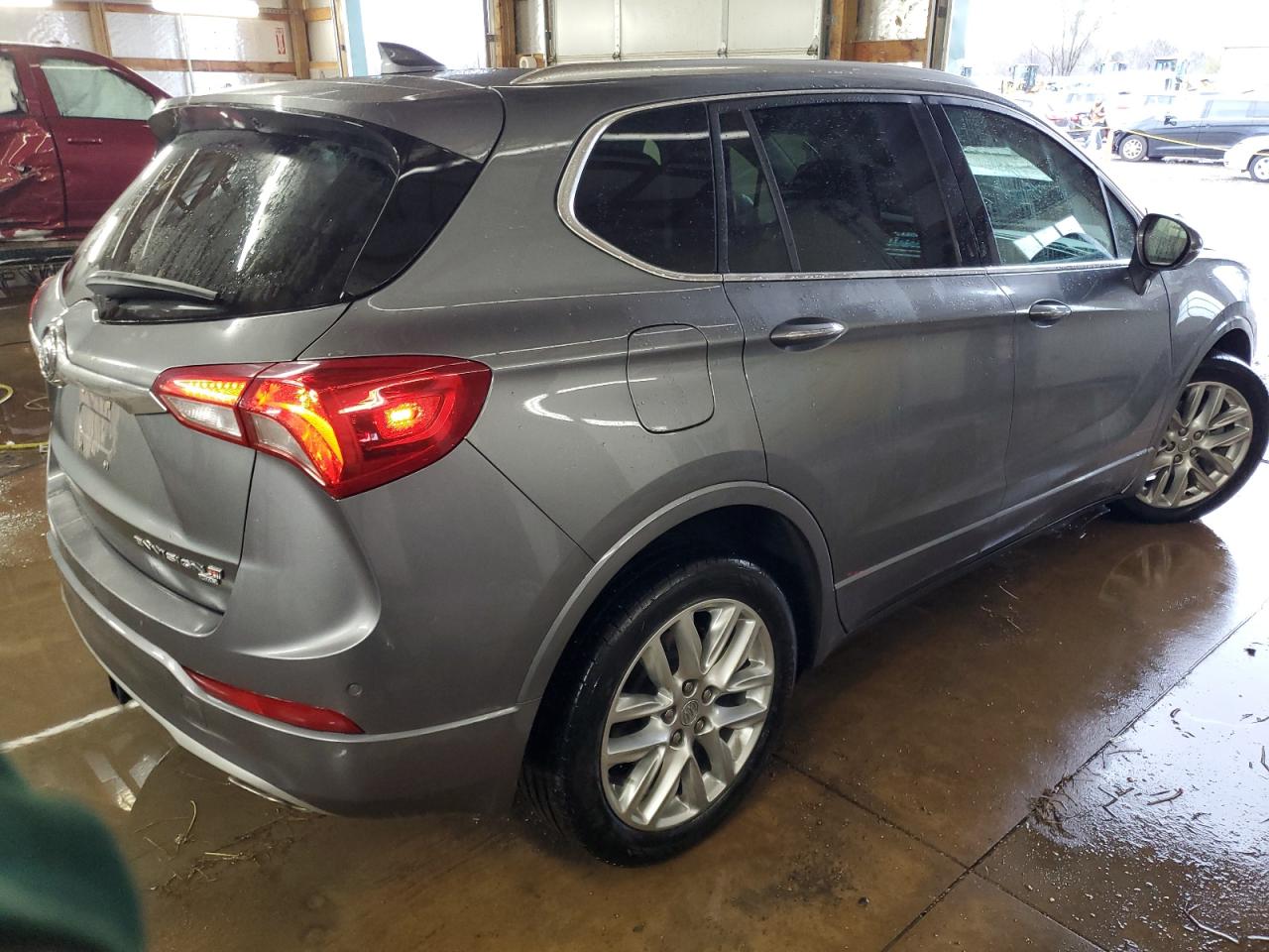 2020 Buick Envision VIN LRBFX3SXXLD150842 Copart auction photo, front end damage thumbnail 3
