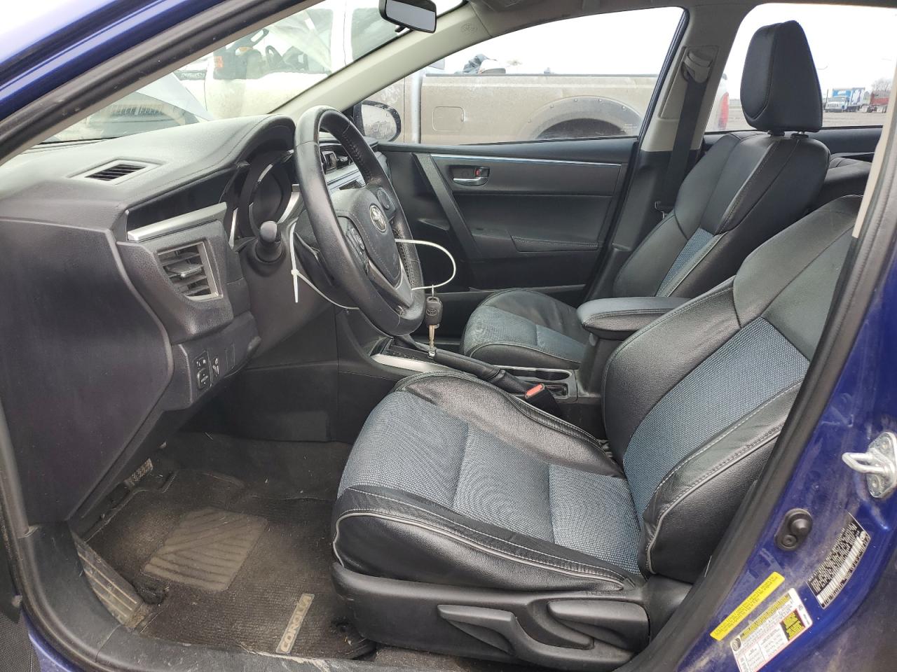 2016 Toyota Corolla VIN 5YFBURHEXGP432113 Copart auction photo, front end / rear end damage thumbnail 7