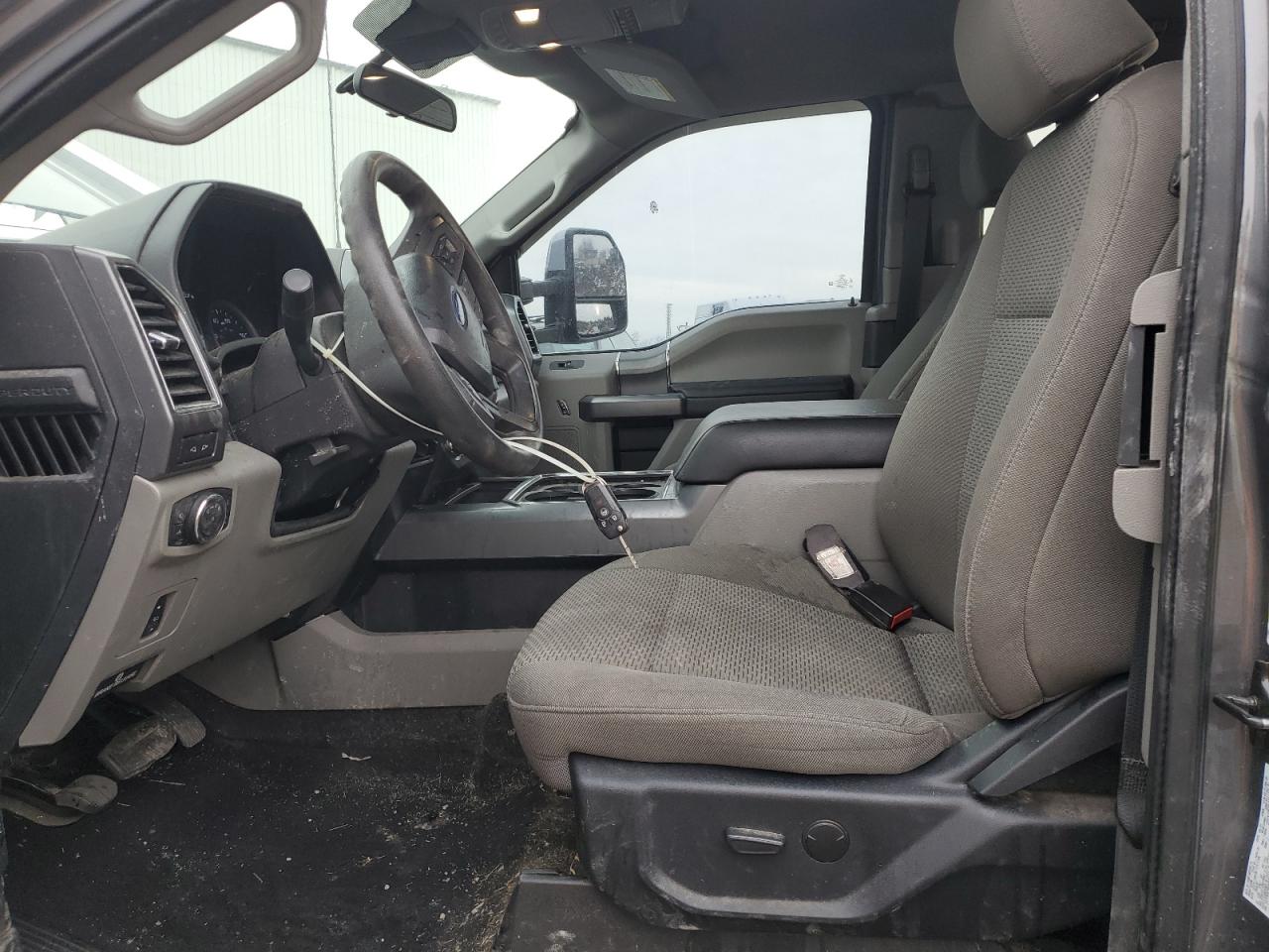 2021 Ford F350 VIN 1FT8X3BN0MEE05518 Copart auction photo, front end / top/roof damage thumbnail 7