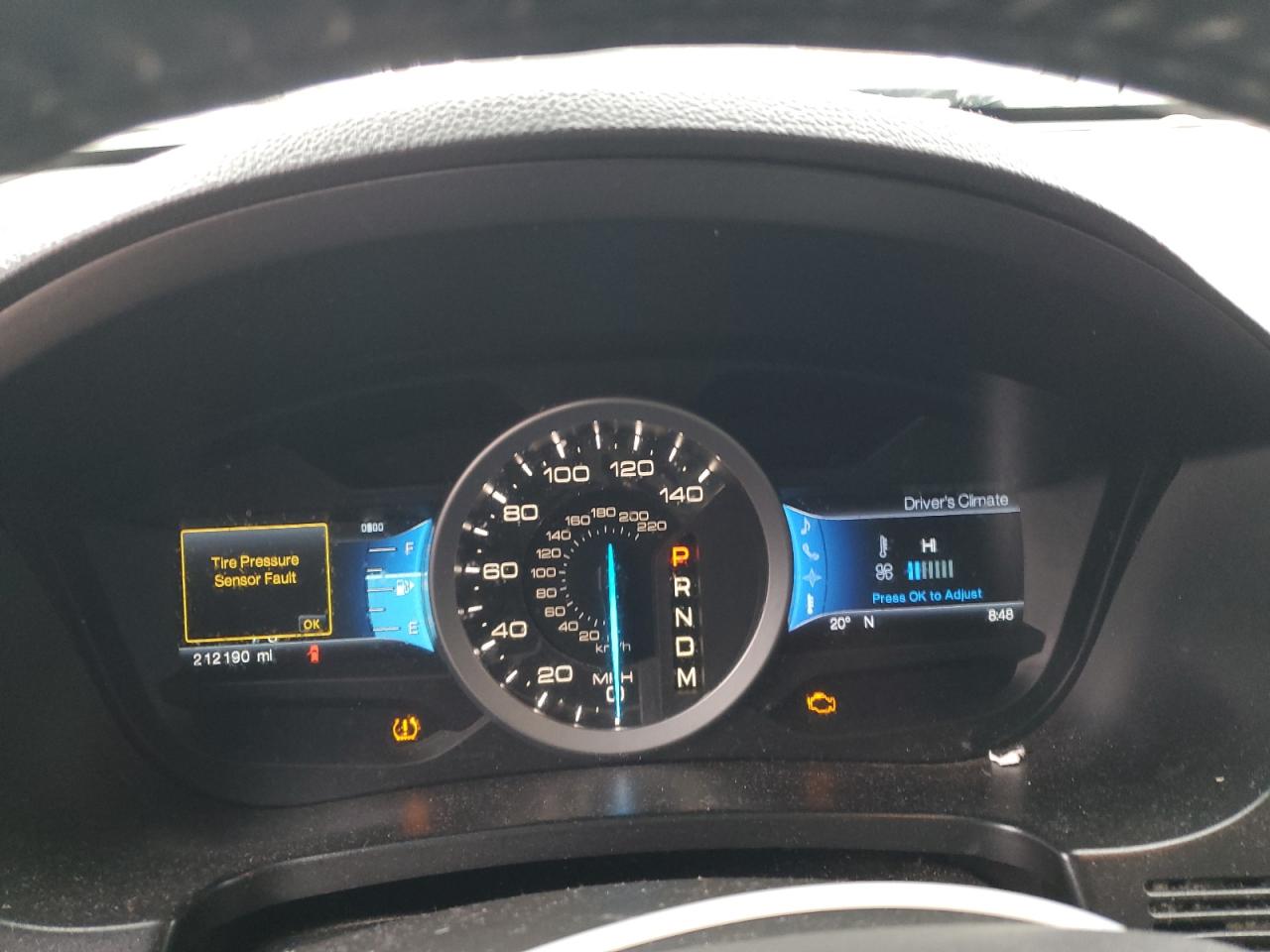 2013 Ford Explorer VIN 1FM5K8F87DGA60846 Copart auction photo, front end damage thumbnail 9